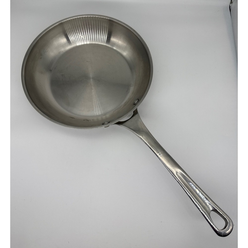 Princess House 10" Skillet no Lid 18/10 Stainless Steel Induction Frying Pan